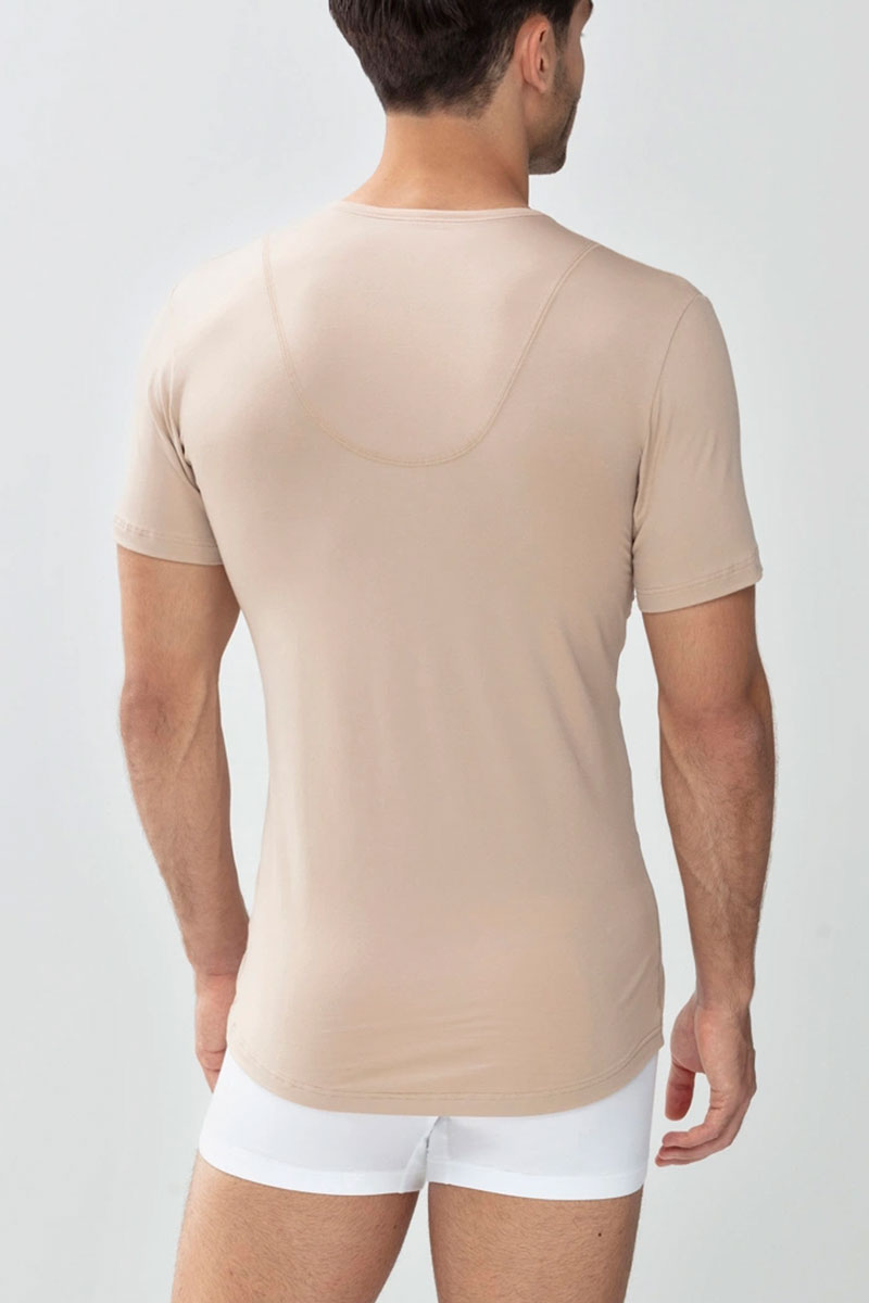 Mey dry cotton T-shirt functional beige