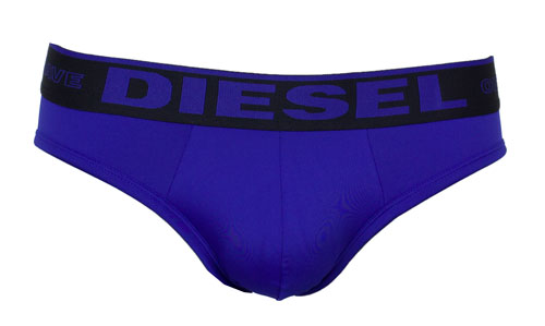 Diesel heren slips microfiber 55-D paars