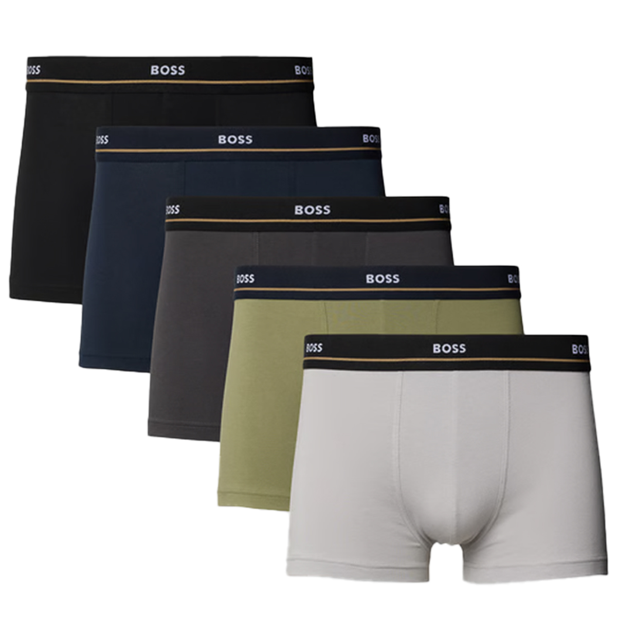 Boss boxershorts-trunk 5-pack multi color    