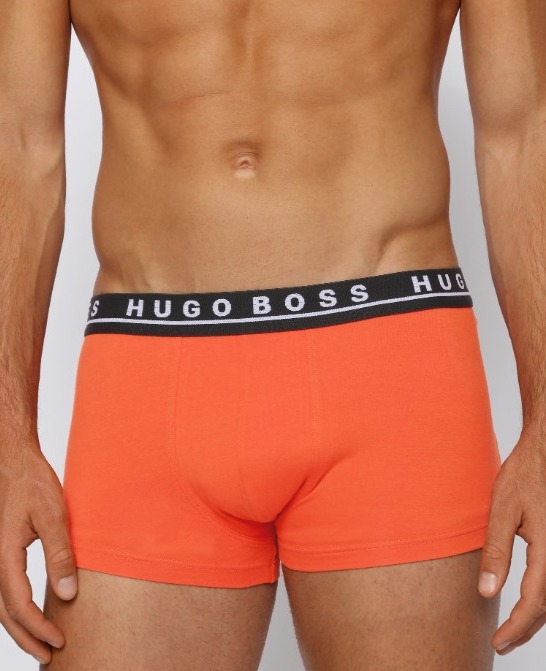 Hugo Boss short 3-pack antraciet