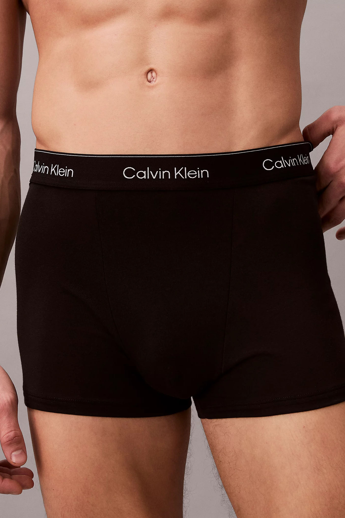 Calvin Klein Icon 5-pack relax fit trunks blauw-geel-grijs