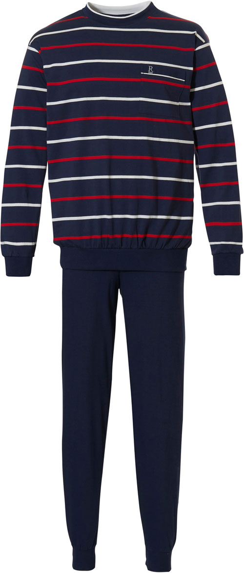 Robson pyjama strepen rood-wit