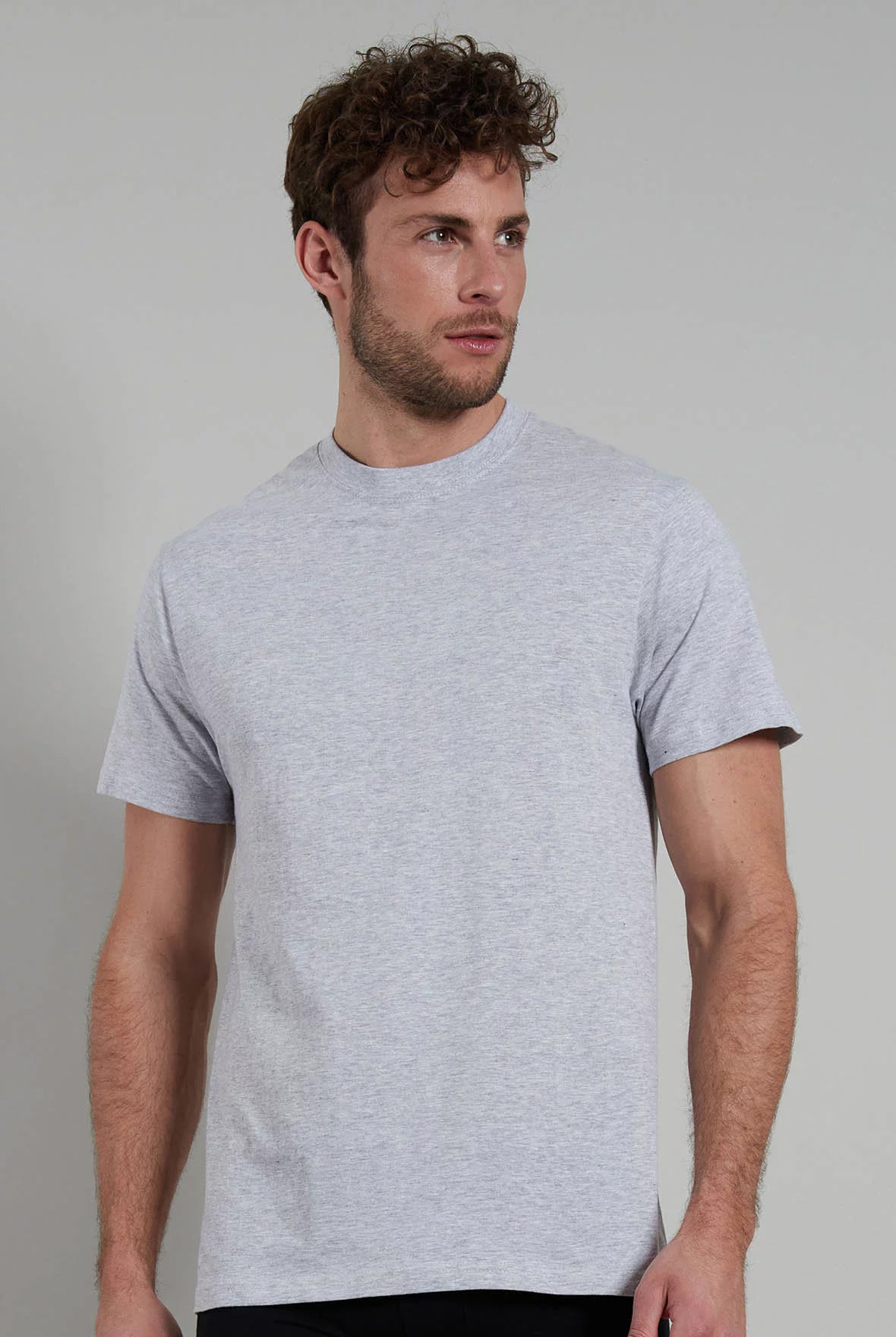 Gotzburg T-shirts ronde hals 2-pack grijs-blauw