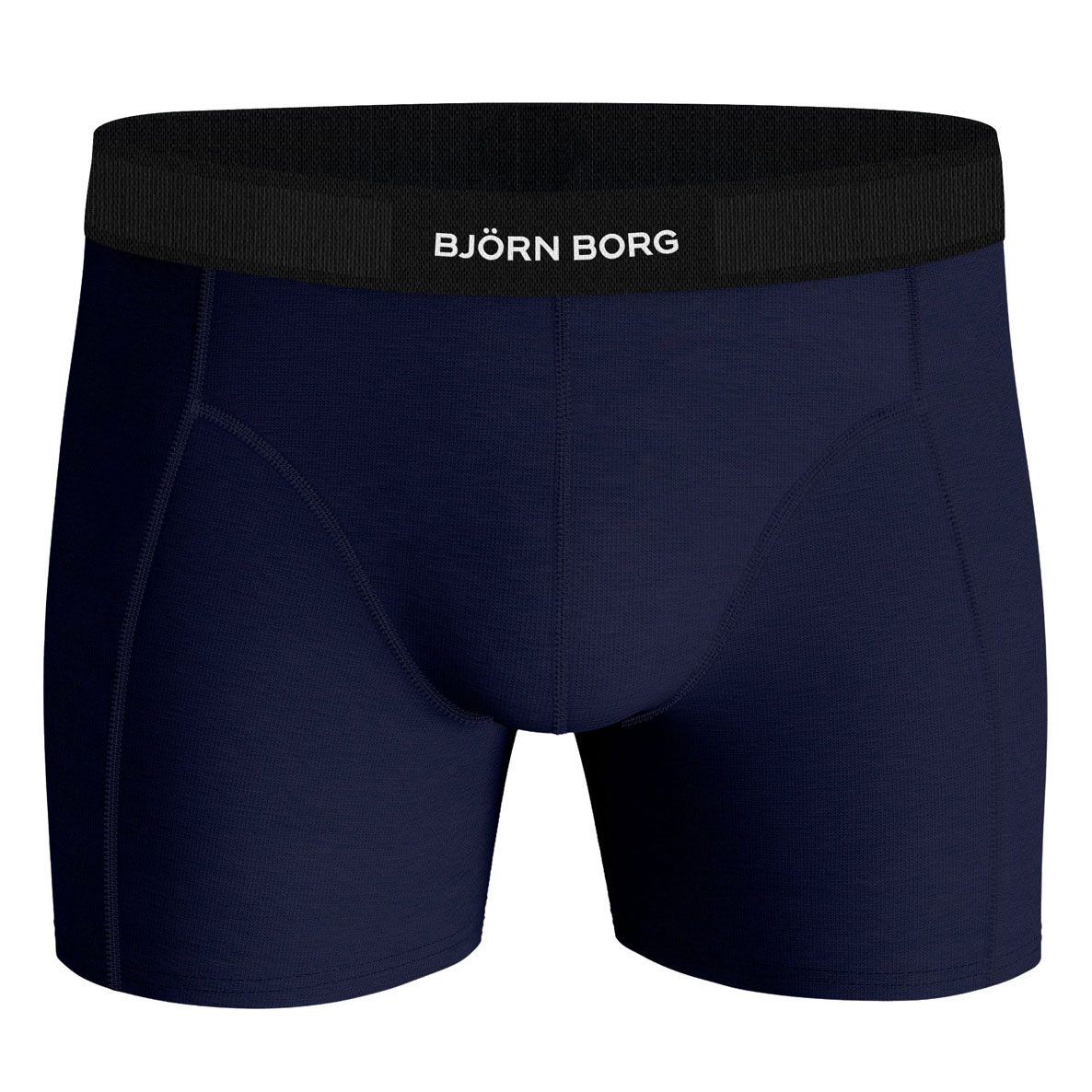 Bjorn Borg Boxershorts premium cotton 3-pack blauw-zwart