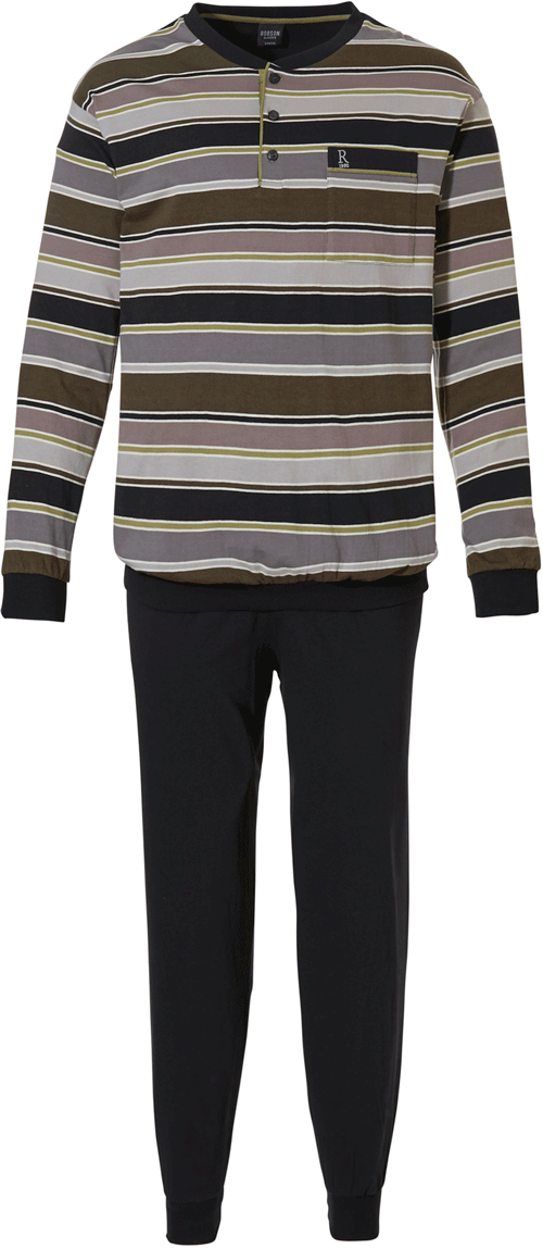 Robson pyjama mannen groen achterkant