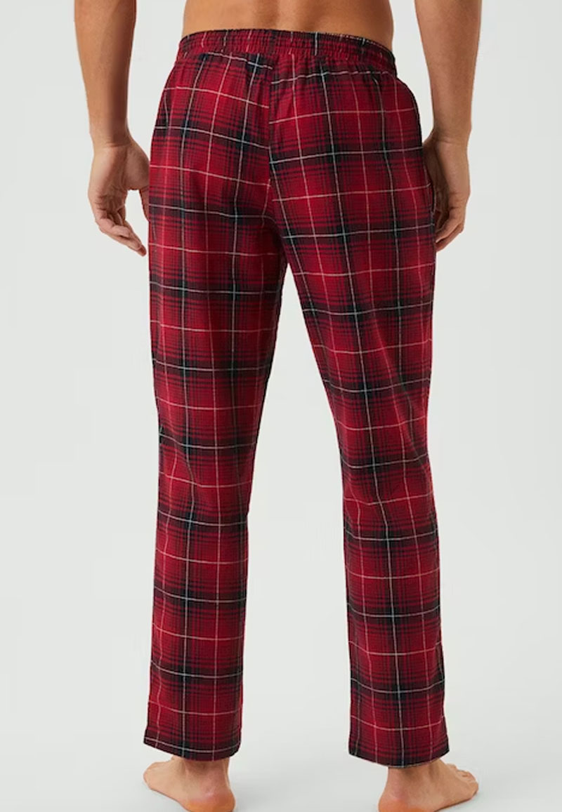 Bjorn Borg Pyjamabroek flanel rode ruit 