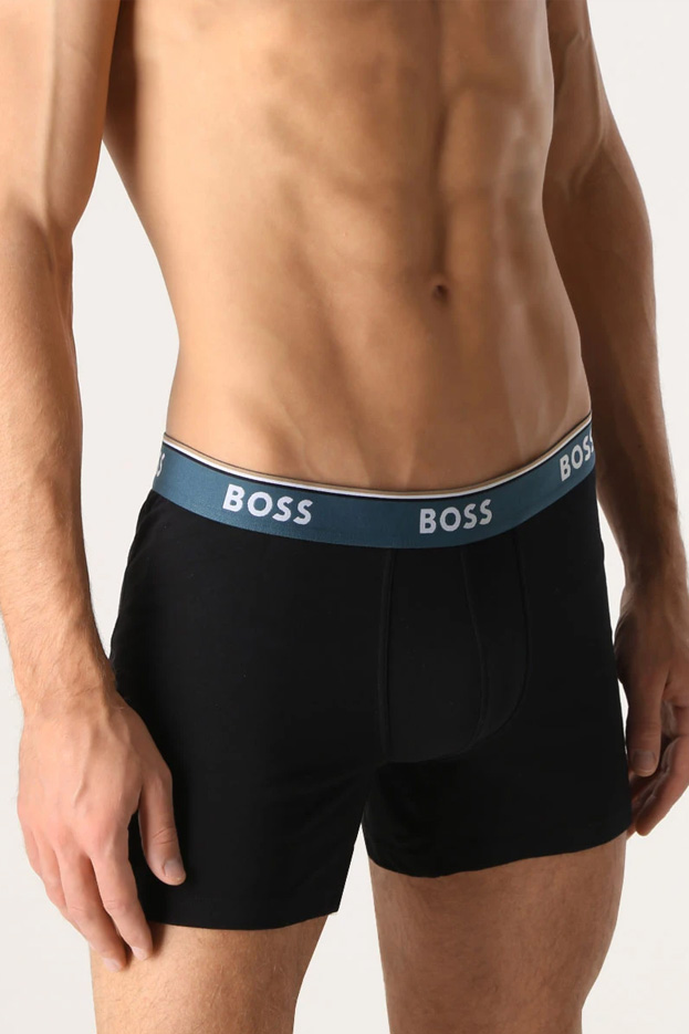 Hugo Boss boxershorts Power 3-pack blauw