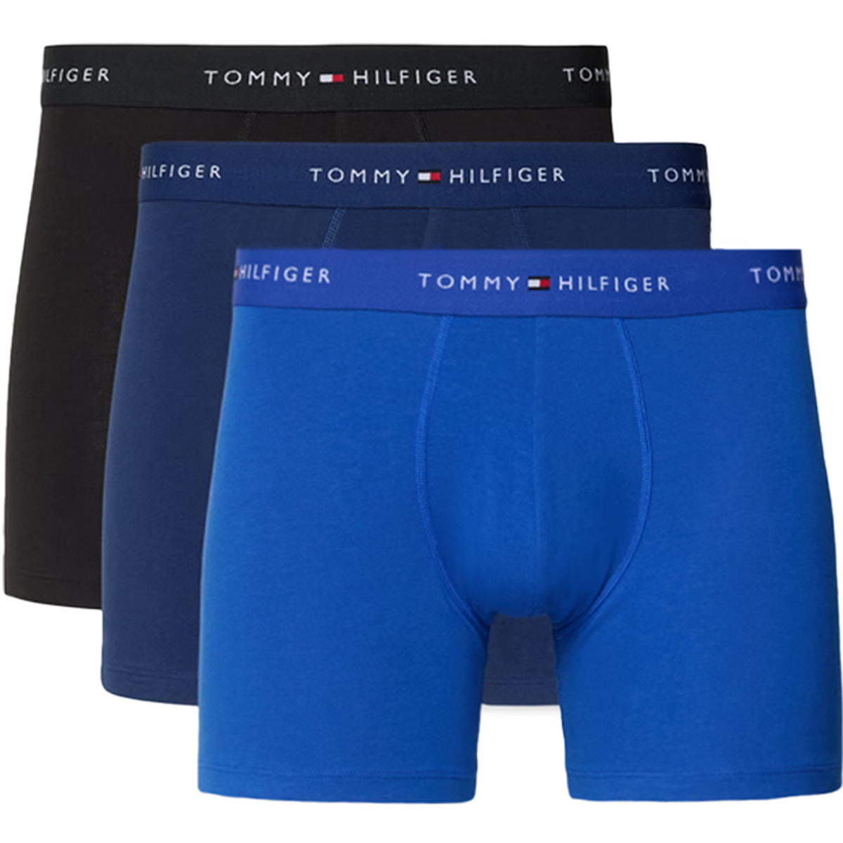 Tommy Hilfiger boxershorts Stretch cotton 3-pack blauw