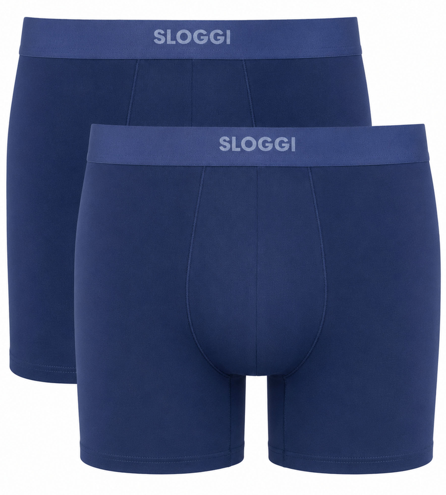 Sloggi men Ever Ease 2-pack short blauw