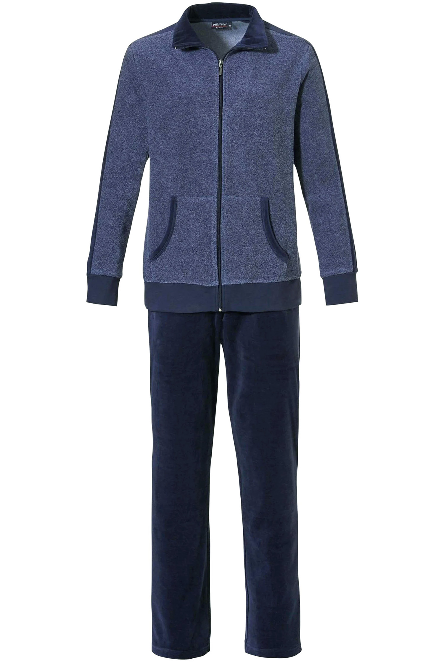 Pastunette Huispak met rits blauw