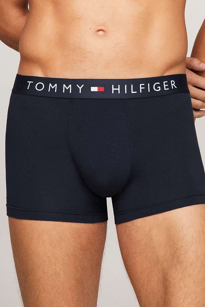 Tommy Hilfiger boxershorts 3-pack blauw-grijs
