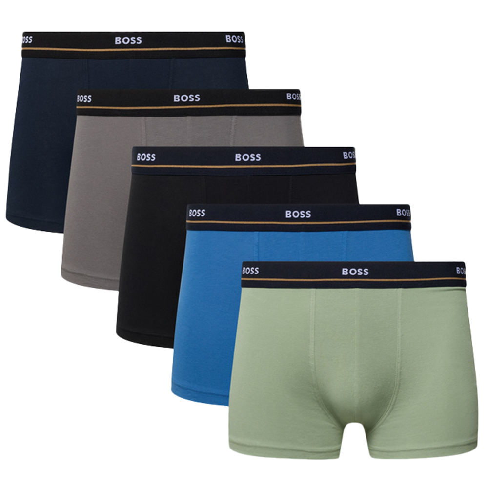 Boss boxershorts-trunk 5-pack multi color    