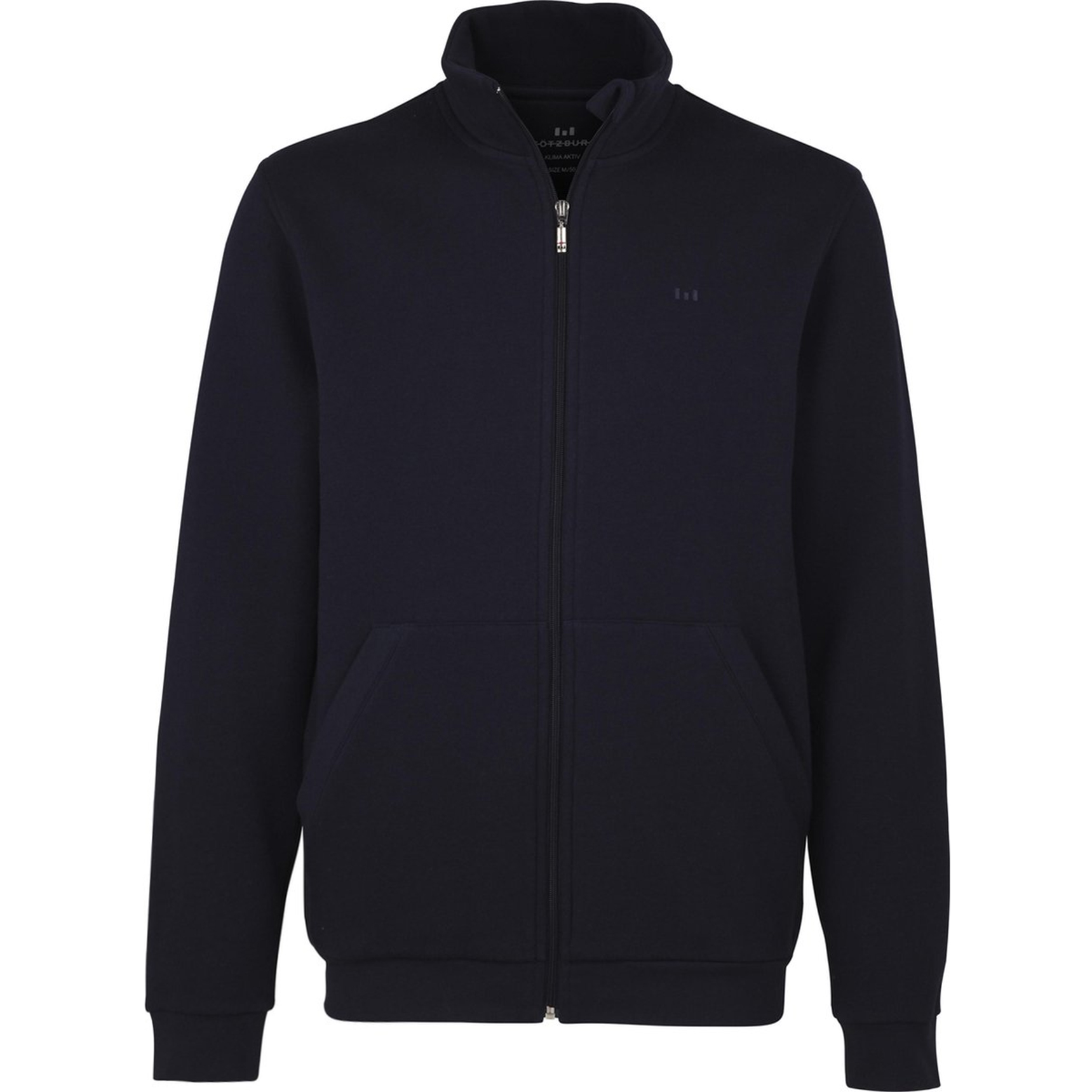 Gotzburg Vest met rits blauw