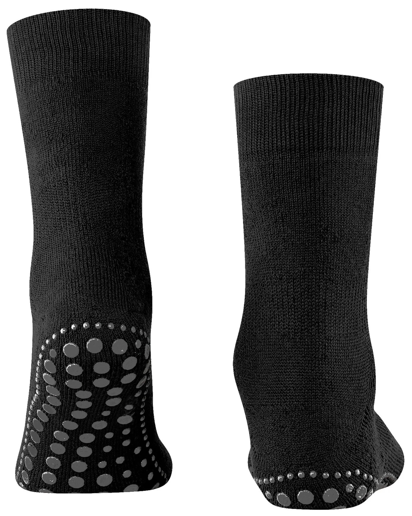 Apollo Huissokken – 2-paar met Antislip zwart