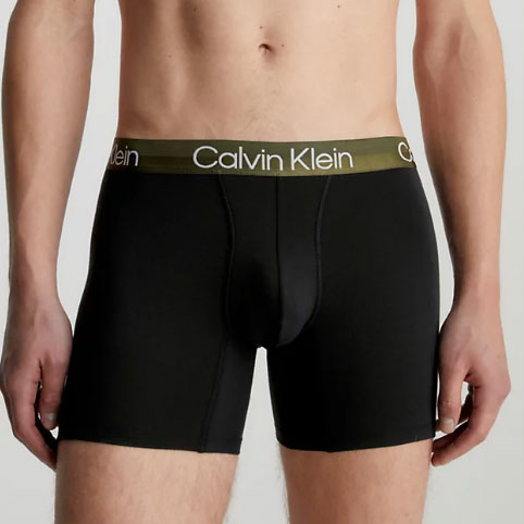 Calvin Klein Boxershorts modern structure zwart 3-pack 