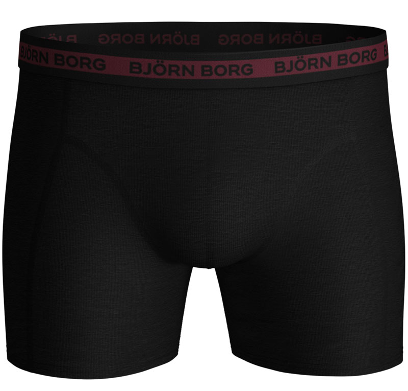 Bjorn Borg boxershorts Sammy solid 7-pack voorkant