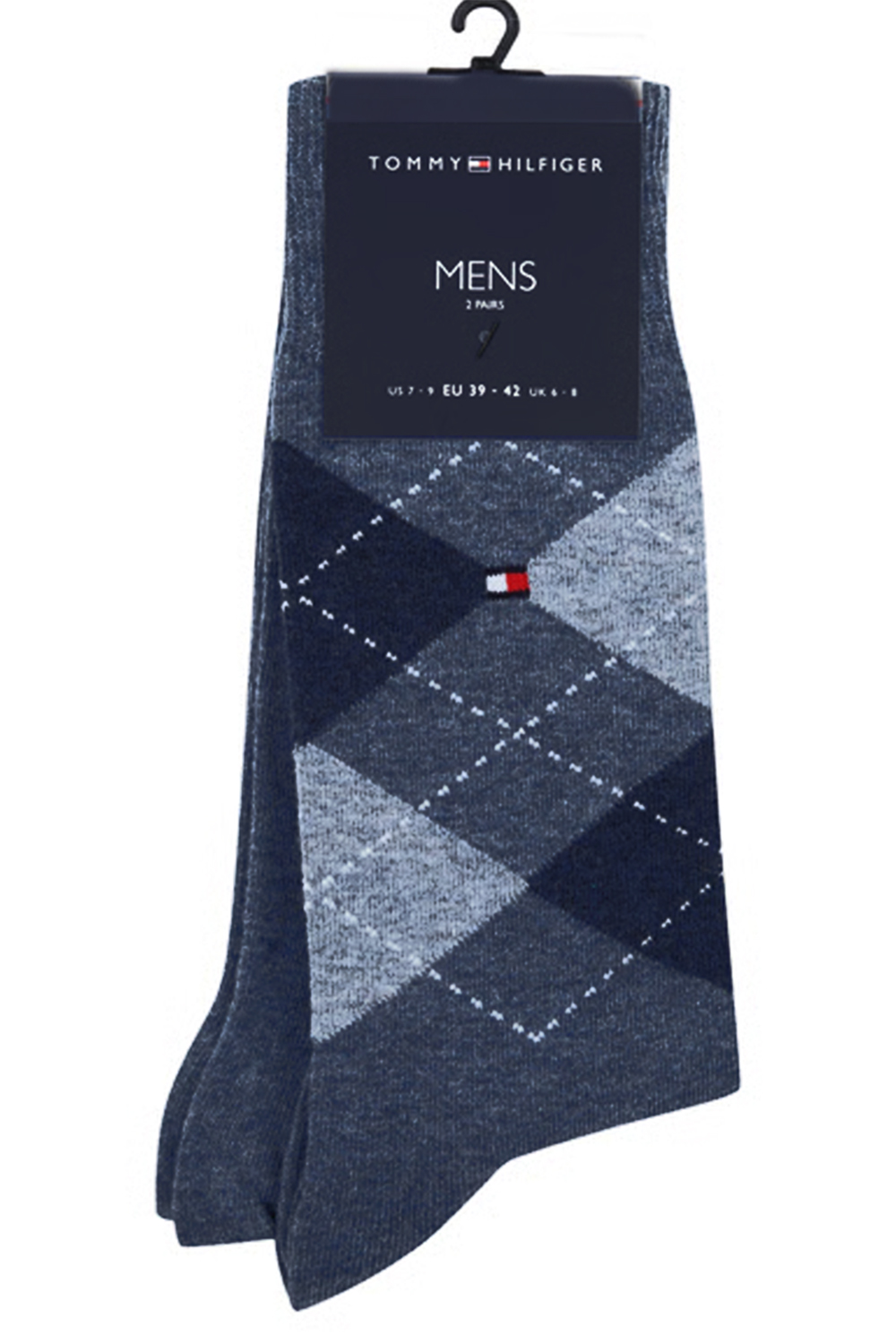 Tommy Hilfiger sokken 2-paar ruit jeans