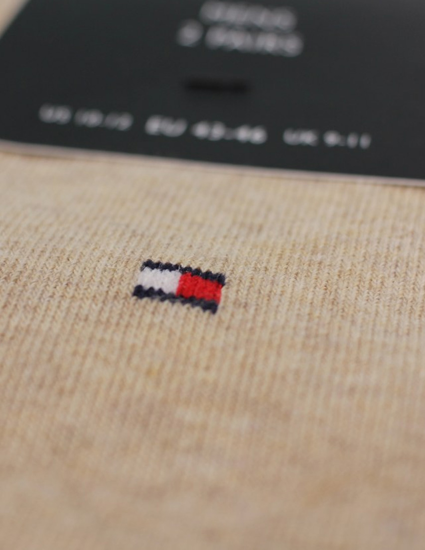 Tommy Hilfiger sokken 2-paar beige