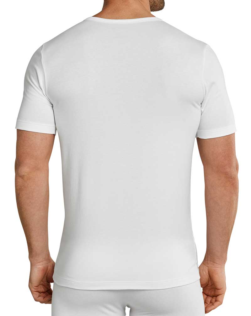 Schiesser T-shirt 95-5 stretch 2-pack achterkant