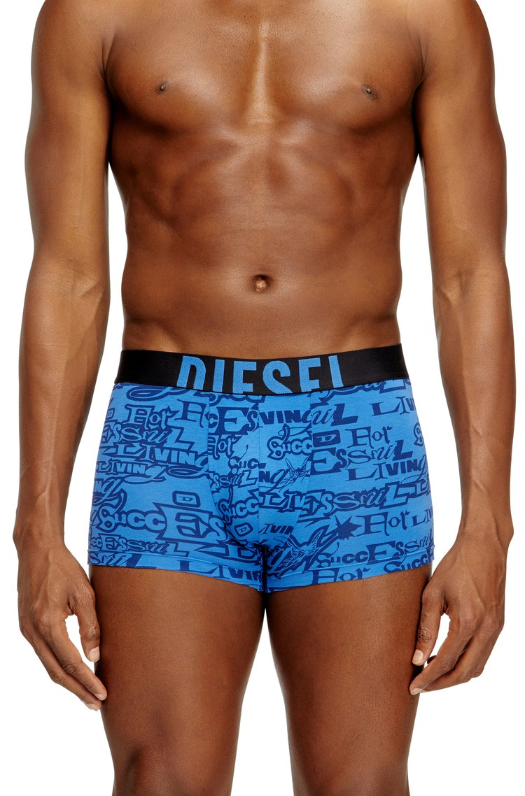 Diesel Boxershort Damien 3-pack blauw-zwart