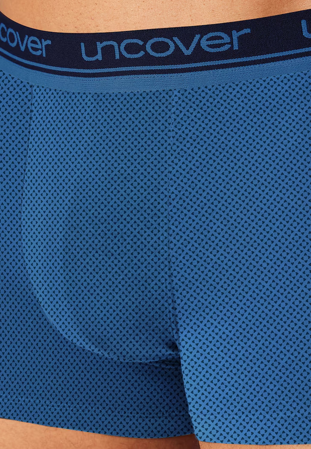 Schiesser Boxershorts Uncover 3-pack blauw