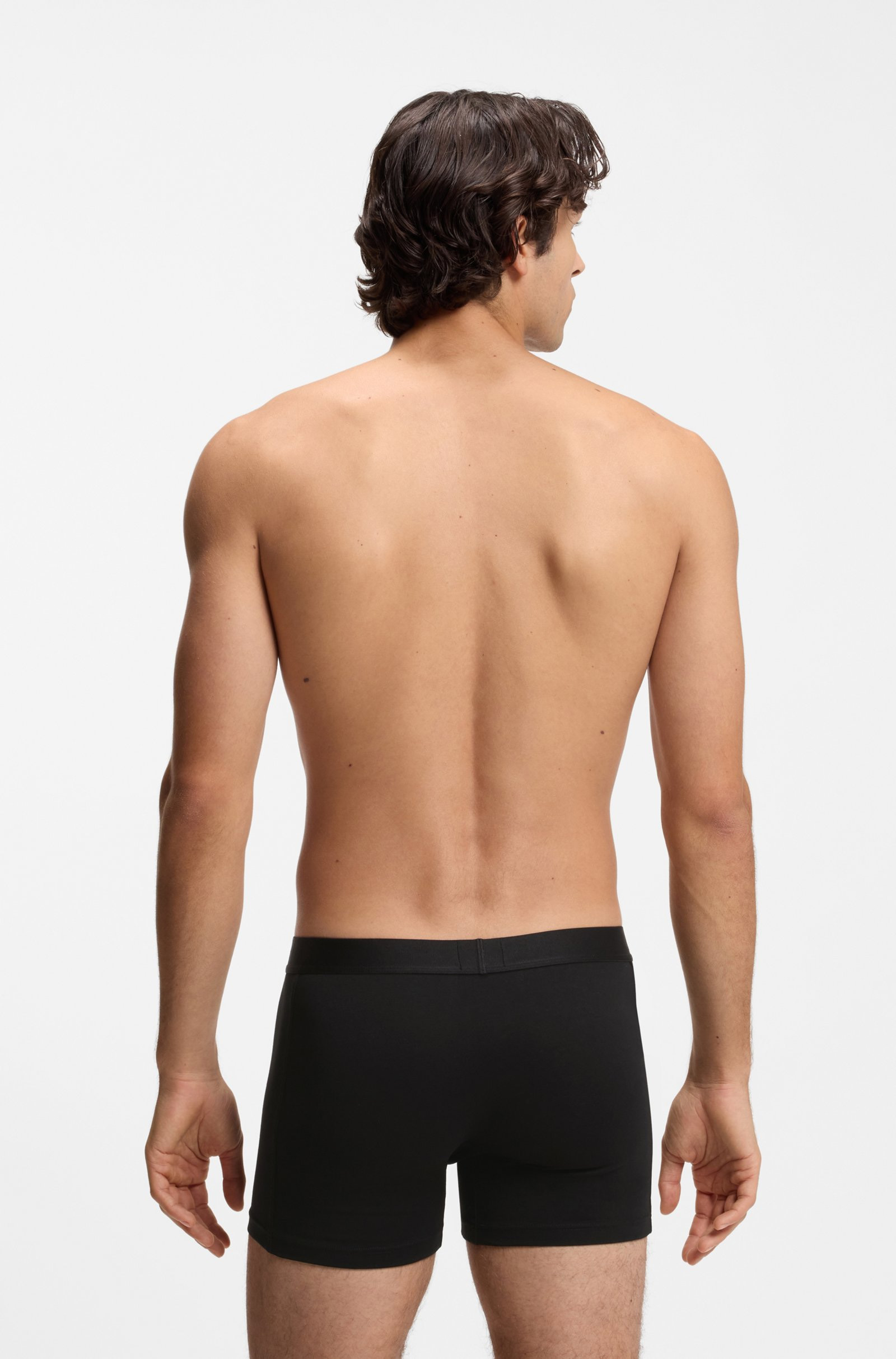 Boss ONE boxershorts 3-pack zwart  