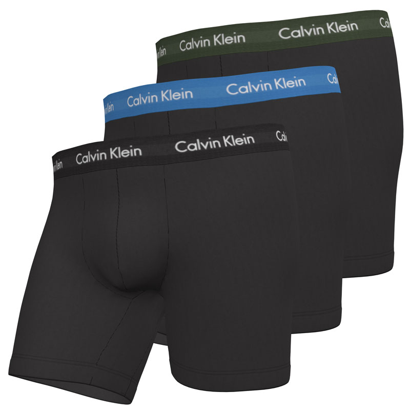 Calvin Klein long boxershorts 3-pack blue