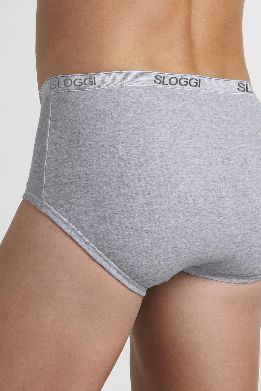 Sloggi Basic midi slip grijs