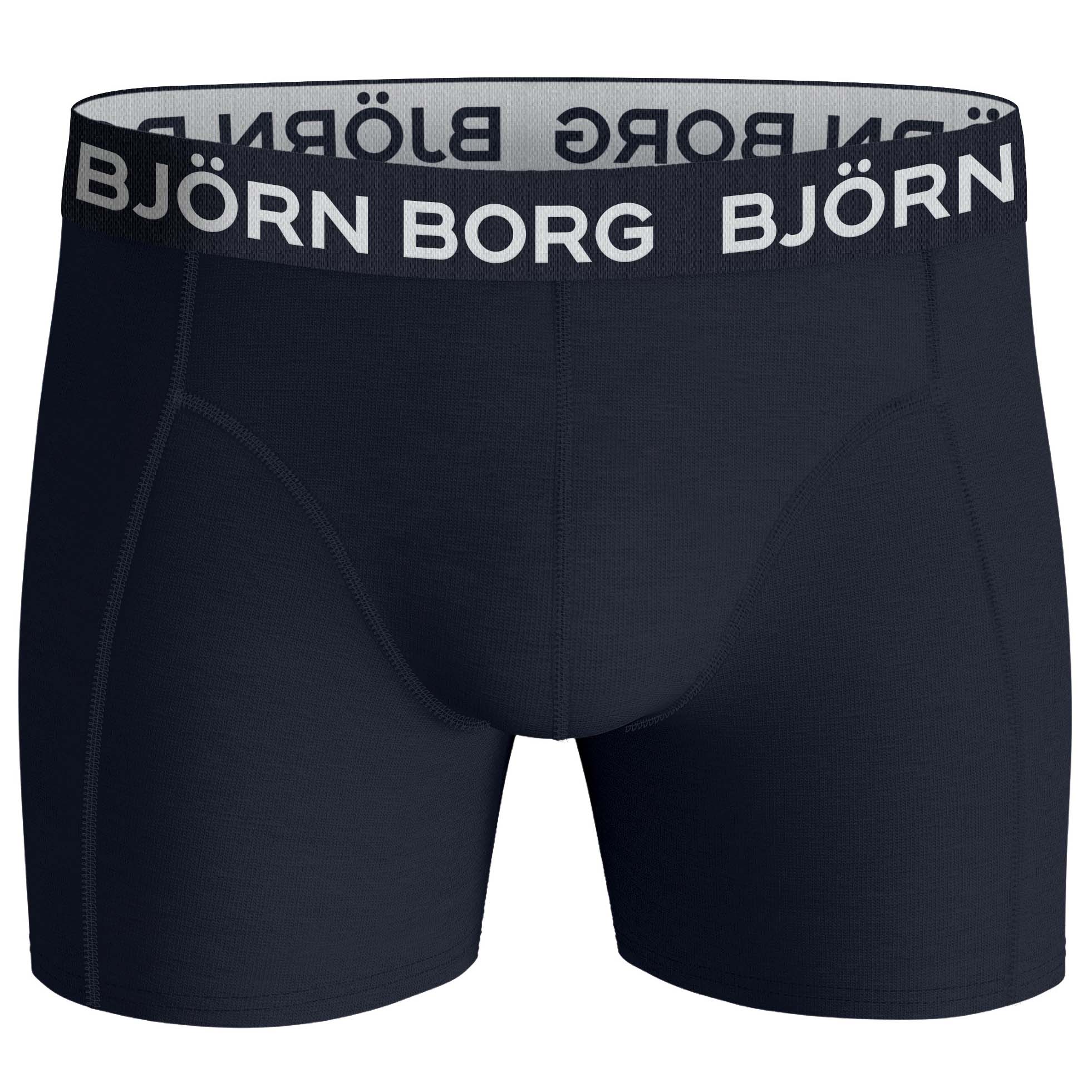 Bjorn Borg boxershorts cotton stretch 5-pack rood/print