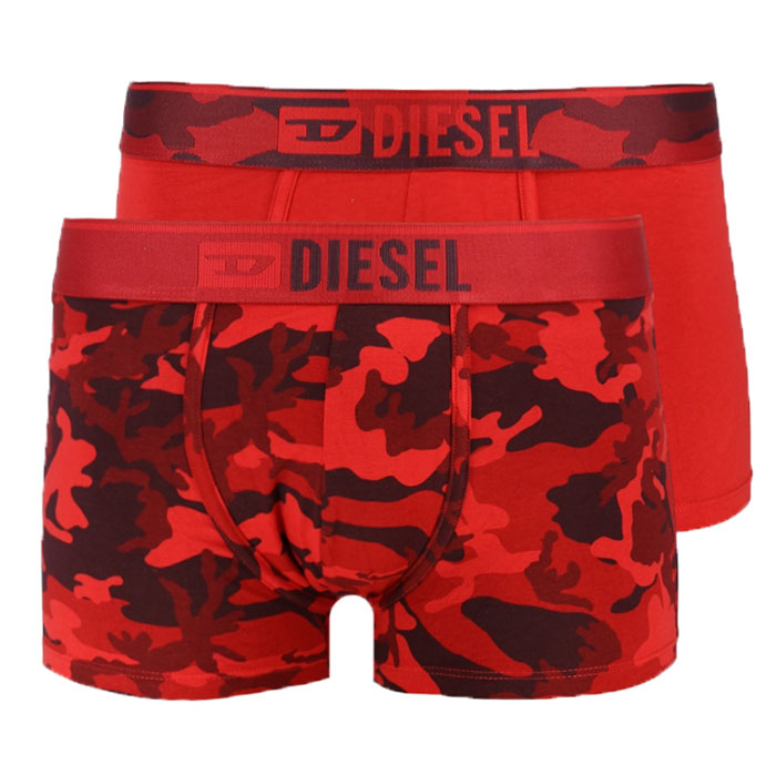 Diesel Damien boxershorts rood camouflage