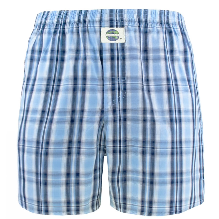 Deal boxers lichtblauwe met ruit