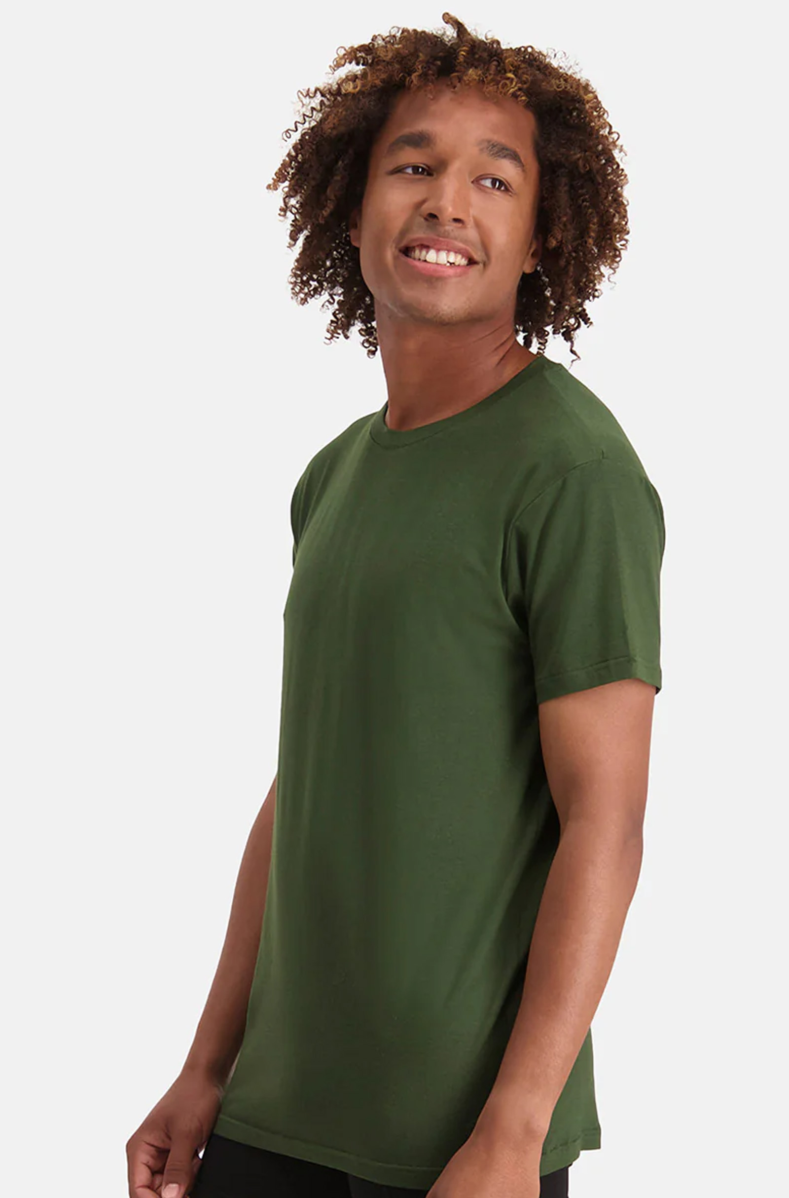 Bamboo basics T-shirts Ruben 2-pack khaki