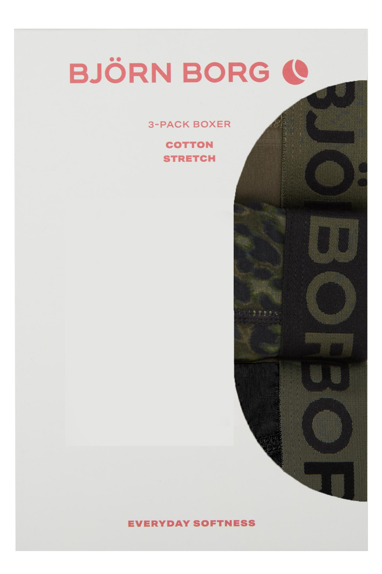 Bjorn Borg boxershort for Boys 3-pack groen-zwart