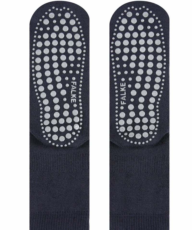 FALKE Homepads huissokken antislip blauw