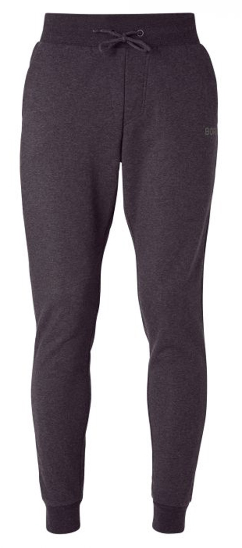 Bjorn Borg logo pant grijs voorkant