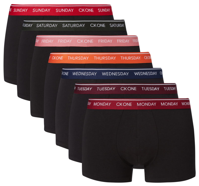 Calvin Klein boxershorts 7 days of the week 7-pack