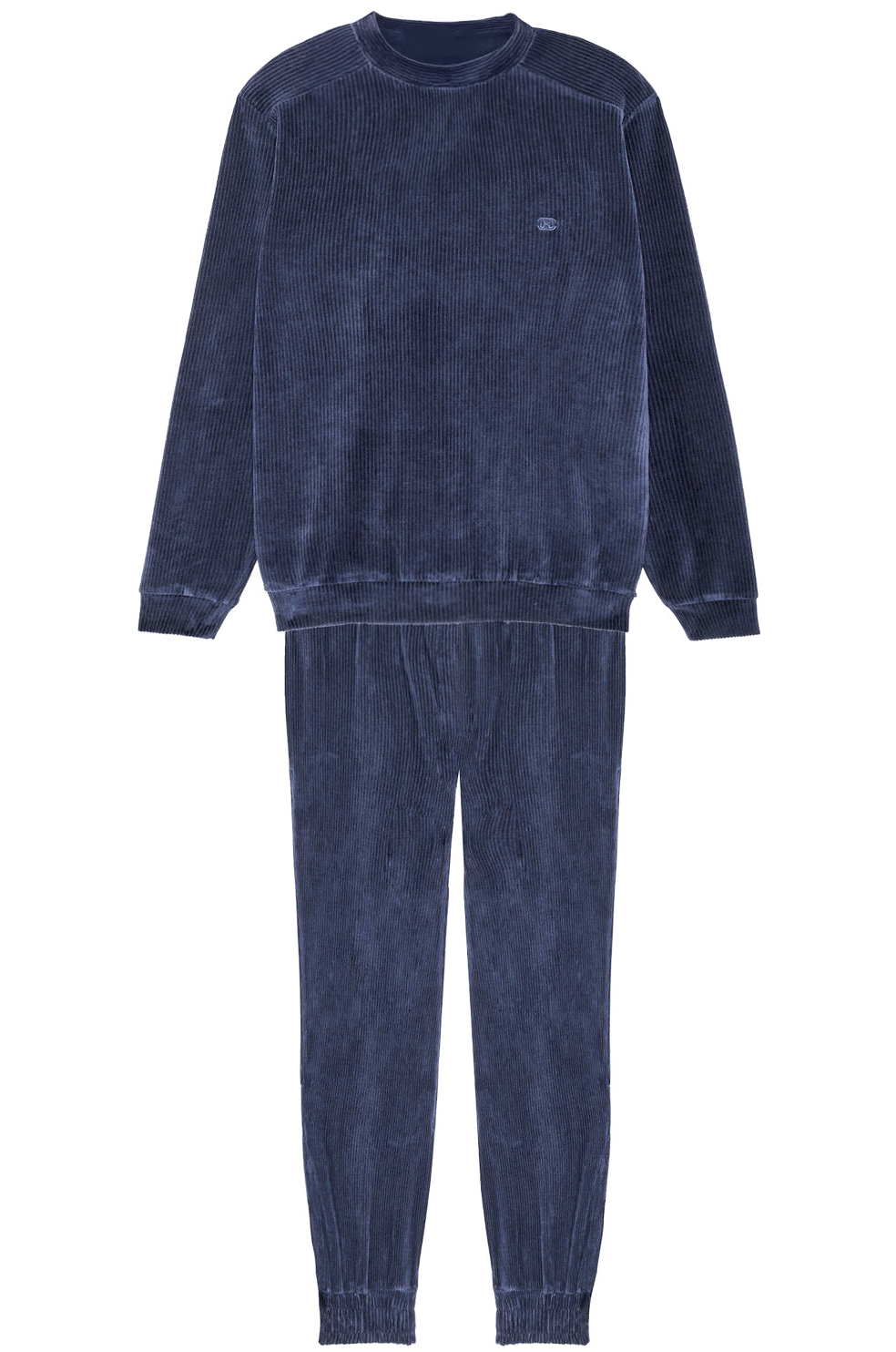 Hom Huispak Ronnie velours indigo