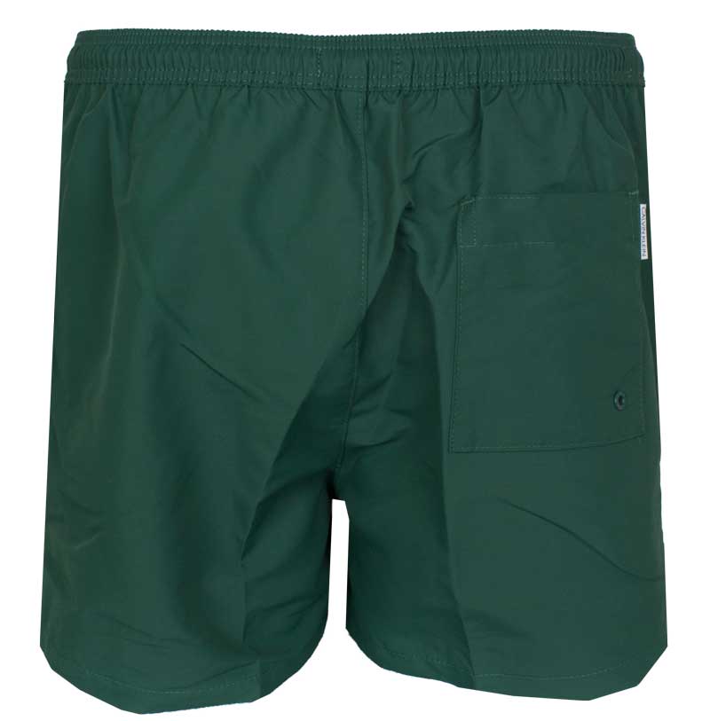 zwemshort Calvin Klein Medium drawstring groen achterkant