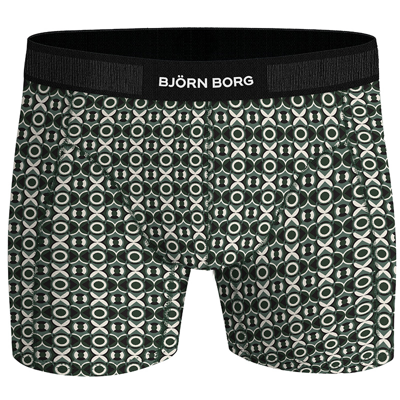 Bjorn Borg Boxershort Organic cotton 2-pack groen-print